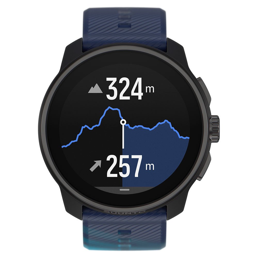 Купить Suunto SS051034000 Часы Race S UTMB World Series Голубой  All Black / Navy Blue 7ft.ru в интернет магазине Семь Футов