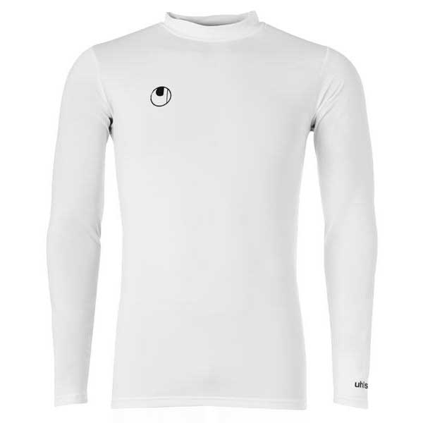 Купить Uhlsport 100307801-XXL Базовый слой с длинным рукавом Distinction Colors Белая White 2XL 7ft.ru в интернет магазине Семь Футов