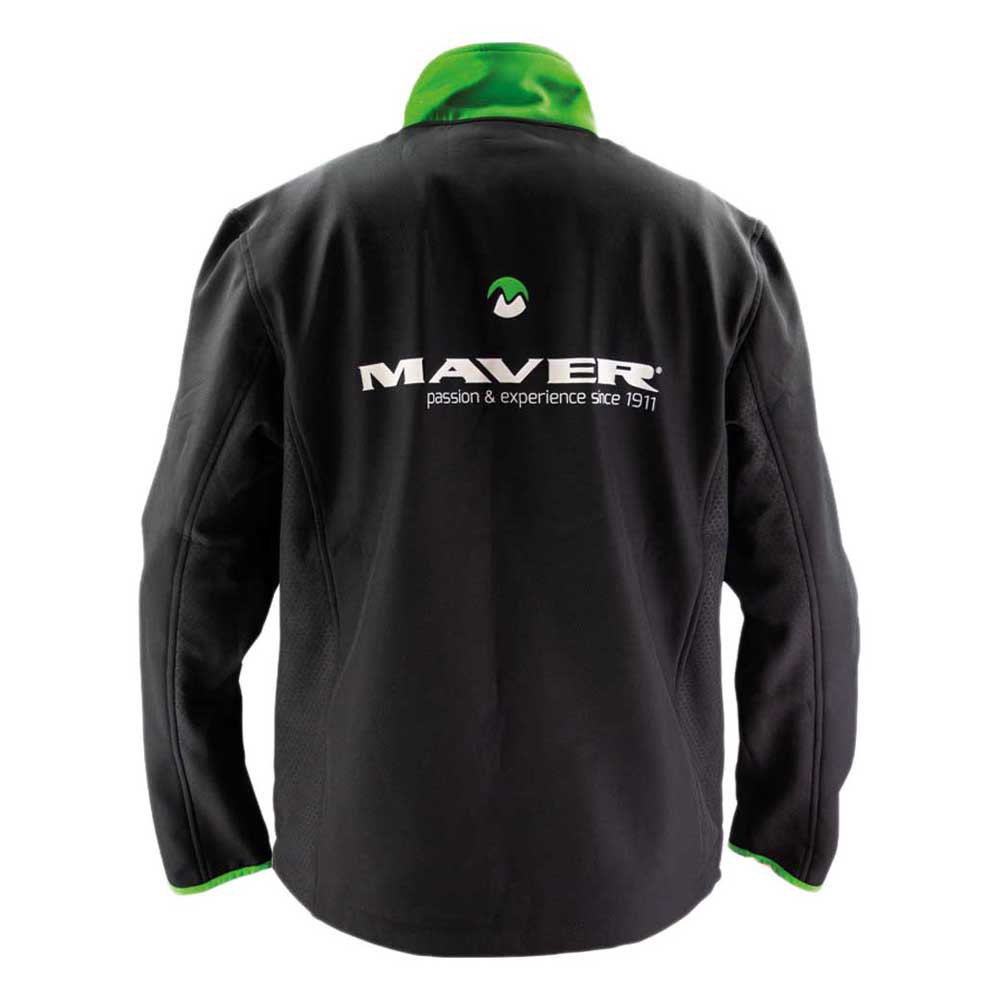 Купить Maver 16407XXL Куртка Logo Черный  Black / Green / White 2XL 7ft.ru в интернет магазине Семь Футов