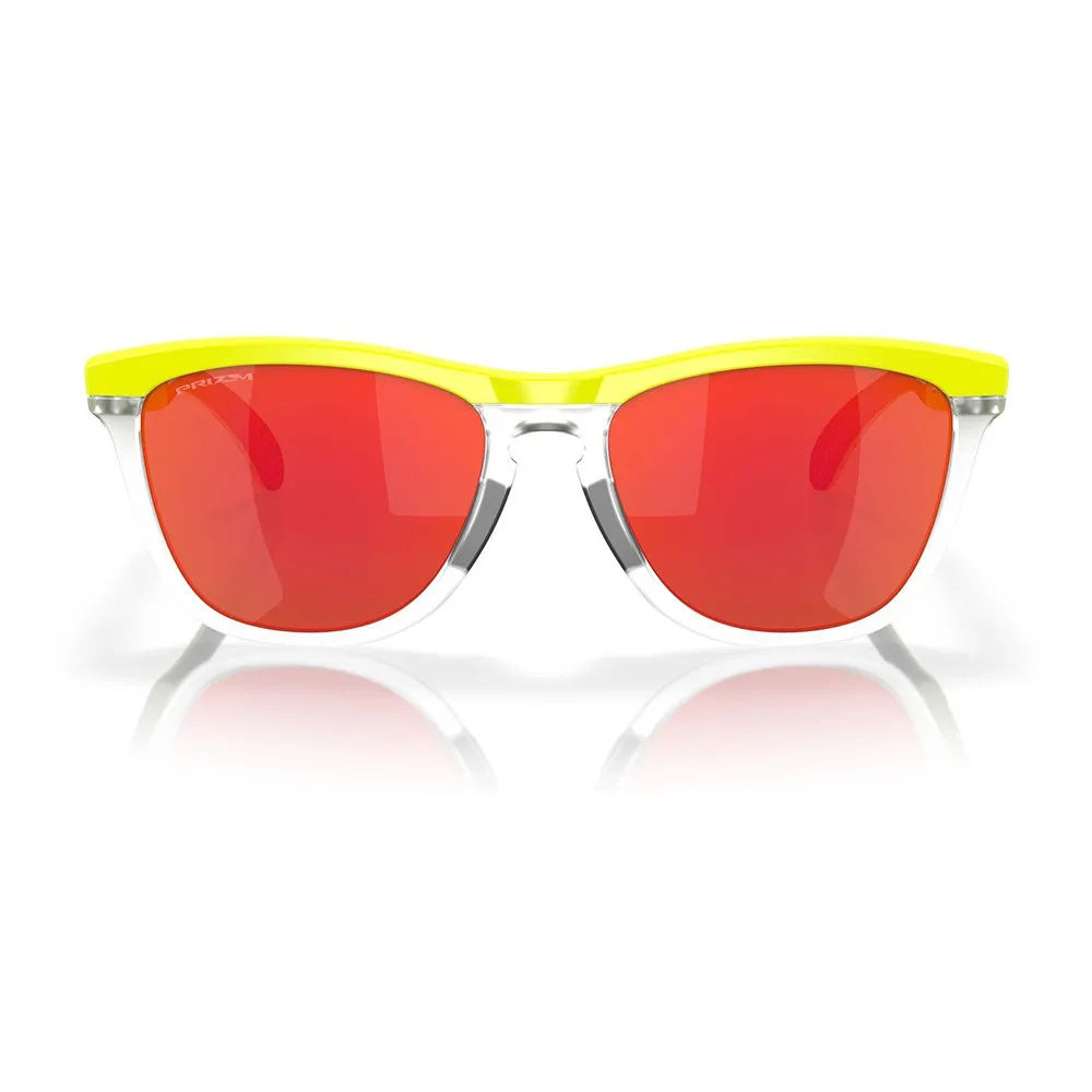 Купить Oakley oo9284-1555 Солнцезащитные очки Frogskins range Matte Tennis Ball Yellow 20x10x10 Prizm Ruby/CAT3 7ft.ru в интернет магазине Семь Футов