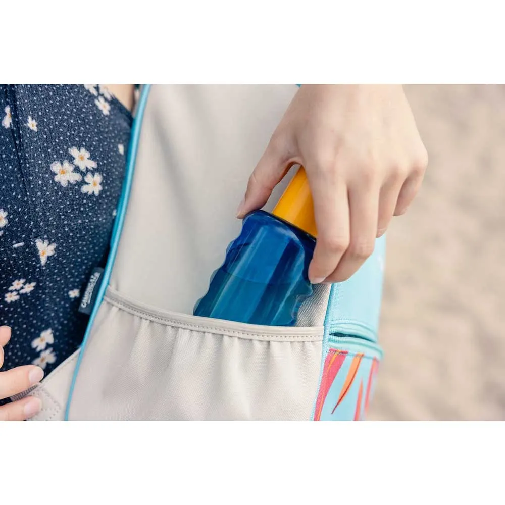 Купить Campingaz 2227041 Мягкий переносной кулер Ethnic-9L Backpack Light Grey / Turquoise 24x7x39 7ft.ru в интернет магазине Семь Футов