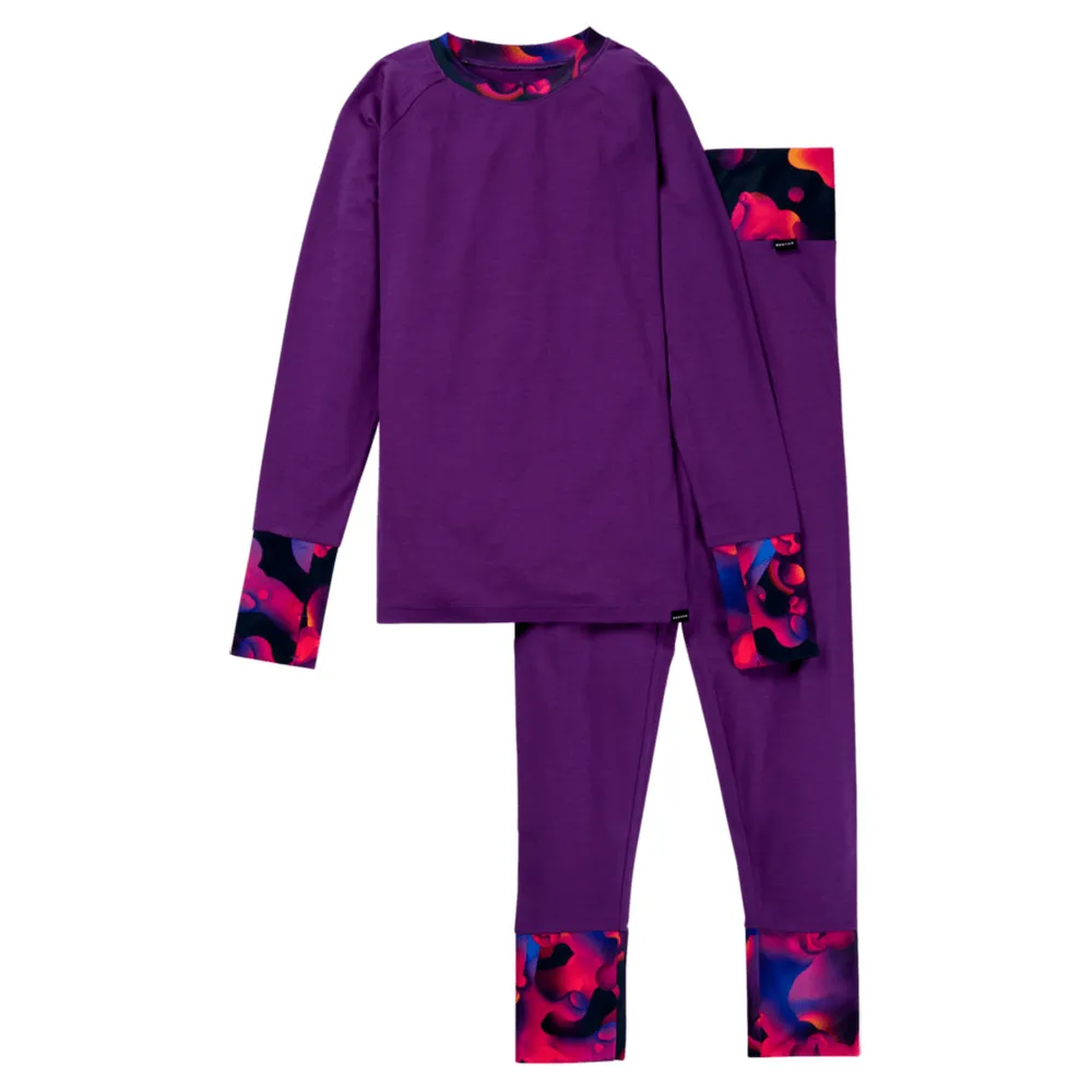Купить Burton 243541009jrg-2t Комплект термобелья с длинным рукавом Merino Wool Imperial Purple 30x22x4 24 Months 7ft.ru в интернет магазине Семь Футов