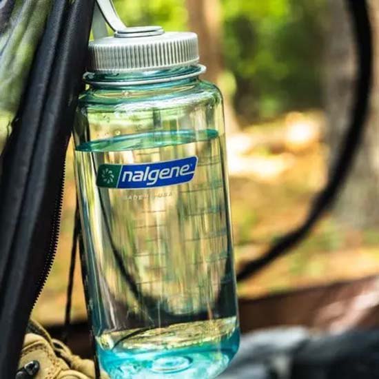 Купить Nalgene NL20201632 Широкий рот Sustain 1L бутылка  Transparent Blue 7ft.ru в интернет магазине Семь Футов