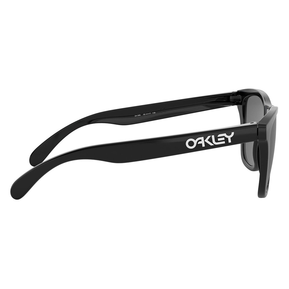 Купить Oakley 24-306 Frogskins Солнцезащитные Очки Polished Black Grey/CAT3 7ft.ru в интернет магазине Семь Футов