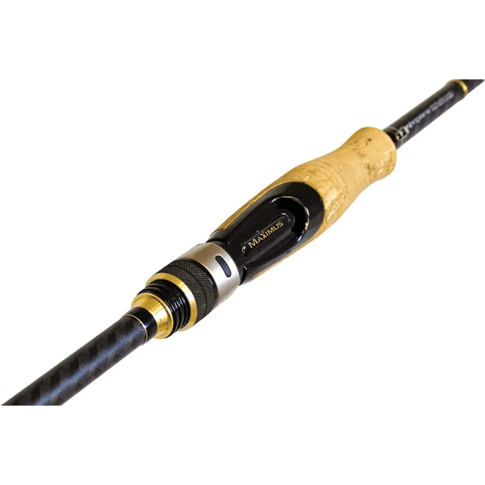 Купить Maximus rods mtssm21mh спиннинговое удилище Manic Twitching Black / Gold 110x10x10 2.1 m 7ft.ru в интернет магазине Семь Футов