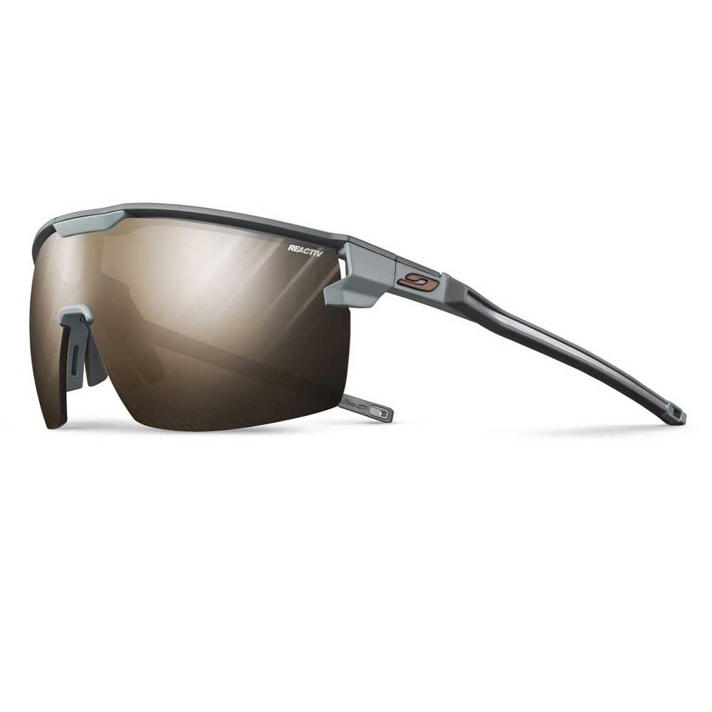 Купить Julbo J5473520 Ultimate Cover Солнцезащитные очки фотохромные поляризованные Grey / Grey / Silver Flash Reactiv Perforomance 2-4/CAT2-4 7ft.ru в интернет магазине Семь Футов