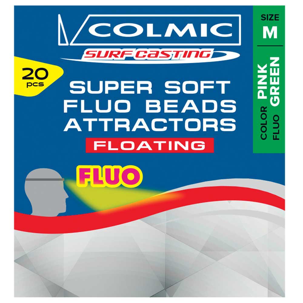 Купить Colmic PE50D жемчуг Soft Fluo Floating  Green L 7ft.ru в интернет магазине Семь Футов