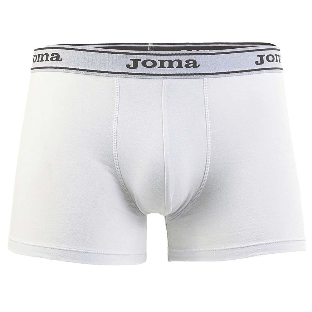 Купить Joma 100808.200-M Боксёр Cotton 2 Единицы Белая  White M 7ft.ru в интернет магазине Семь Футов