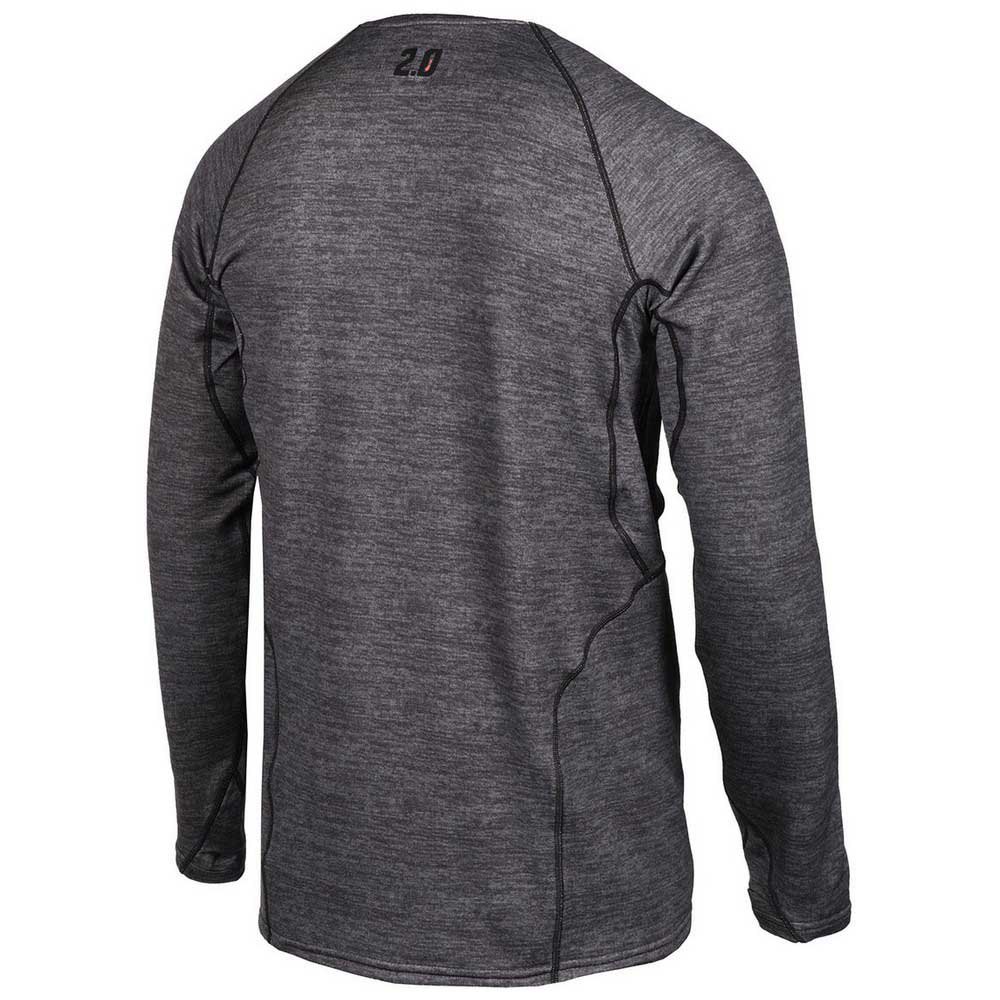 Купить Klim 3198-002-140-002 Базовый слой с длинным рукавом Aggressor 2.0 Серый Black Heather L 7ft.ru в интернет магазине Семь Футов