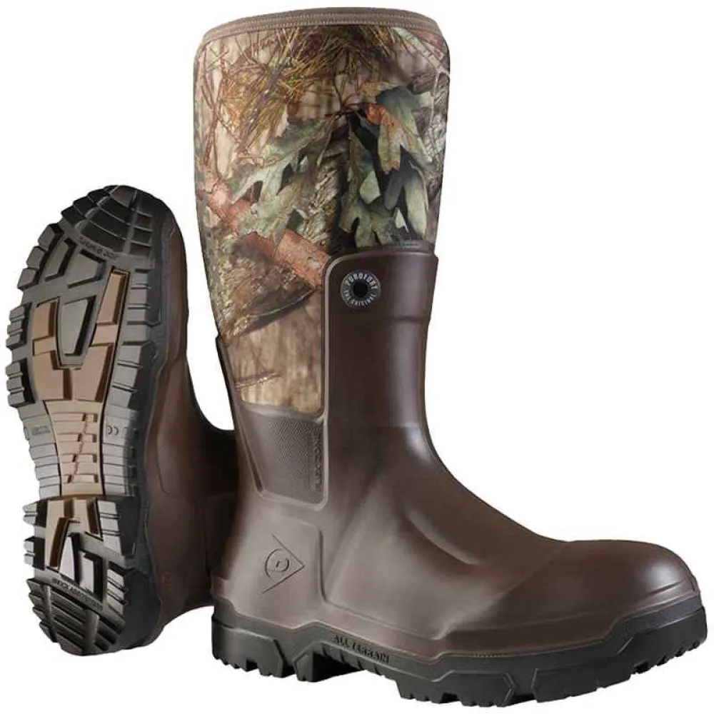 Купить Dunlop footwear dl-014 Резиновые сапоги Wildlander Camo / Brown 40x35x15 EU 41 7ft.ru в интернет магазине Семь Футов