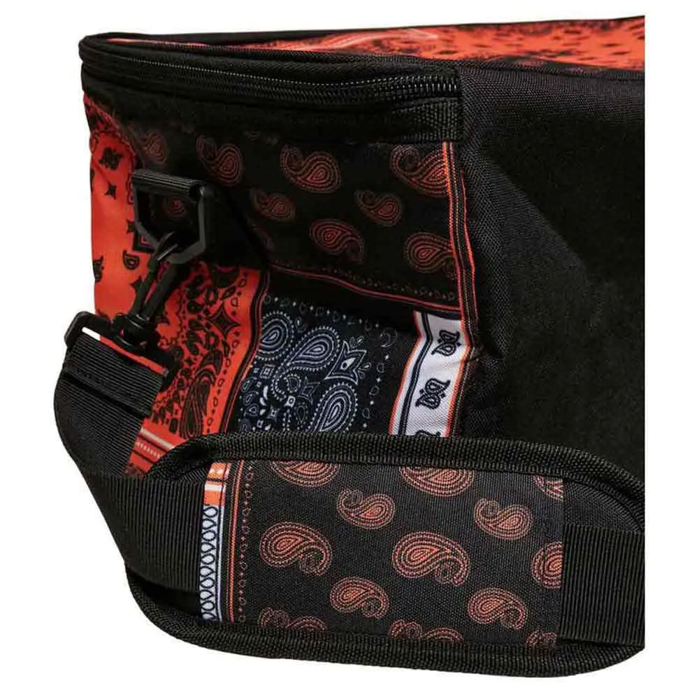 Купить Urban classics tb5117-black/orange_onesize Сумка-холодильник Patchwork Print Black / Orange 10x10x10 7ft.ru в интернет магазине Семь Футов
