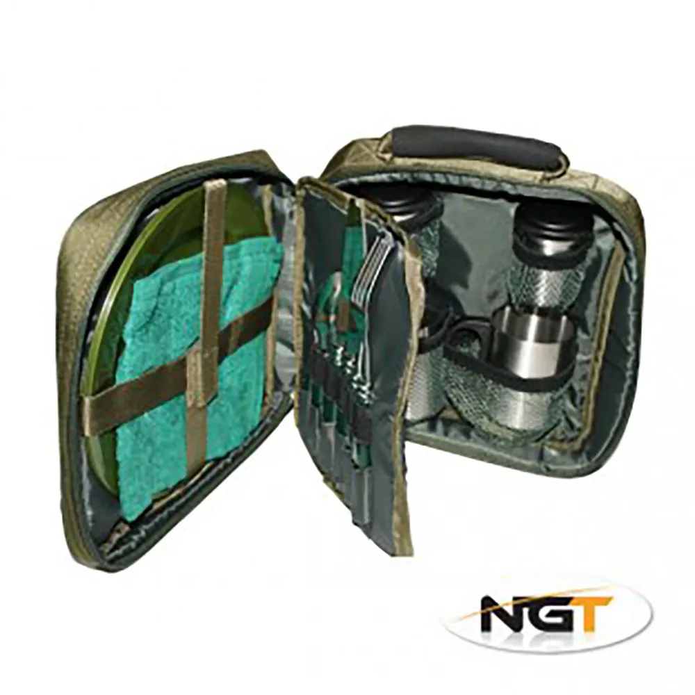 Купить Ngt fla-cutlery-109 набор столовых приборов Deluxe Green 25x12x12 7ft.ru в интернет магазине Семь Футов