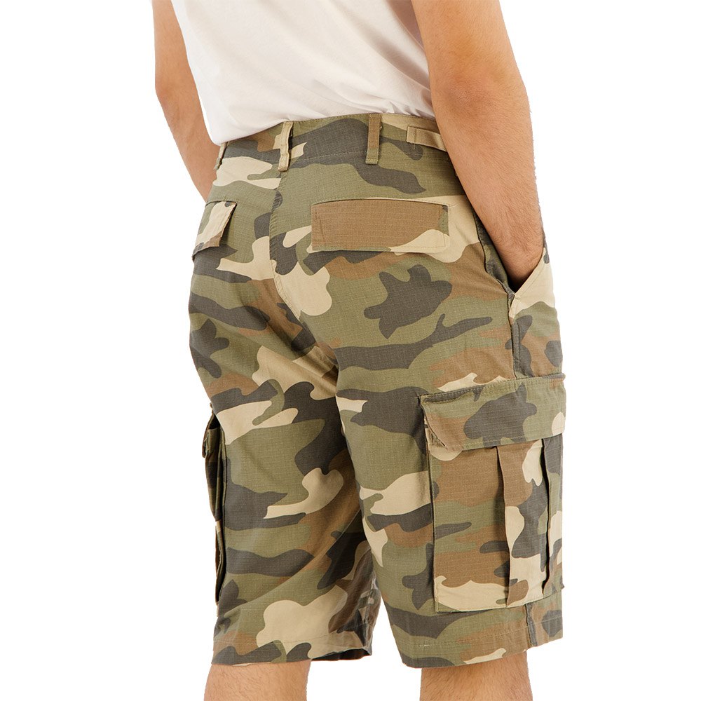 Купить Brandit 2019-107-6XL Шорты BDU Ripstop Коричневый  Light Woodland 6XL 7ft.ru в интернет магазине Семь Футов