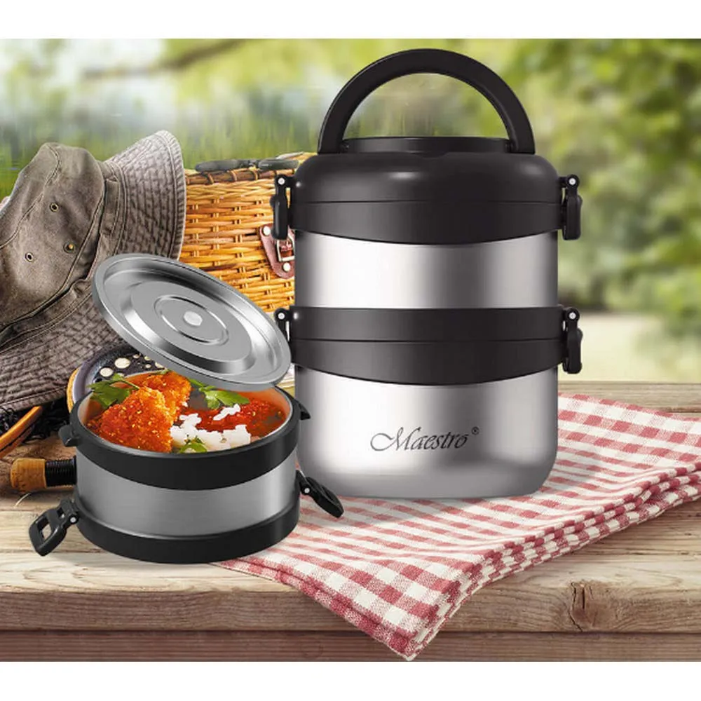 Купить Maestro mr-1635 термос Dinner 1.2L Silver 15x16x20 7ft.ru в интернет магазине Семь Футов