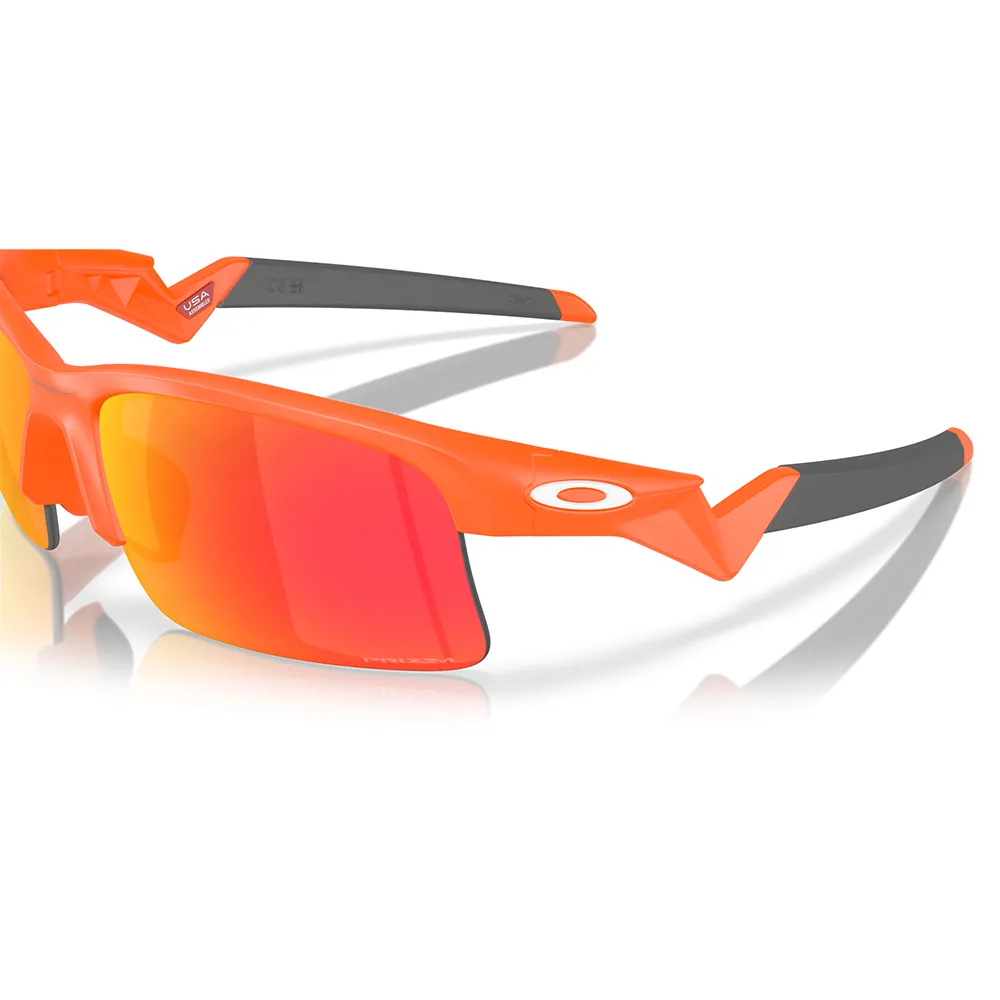 Купить Oakley OJ9013-0762-63 Солнцезащитные очки Capacitor Оранжевый Matte Neon Orange Prizm Ruby/CAT3 7ft.ru в интернет магазине Семь Футов