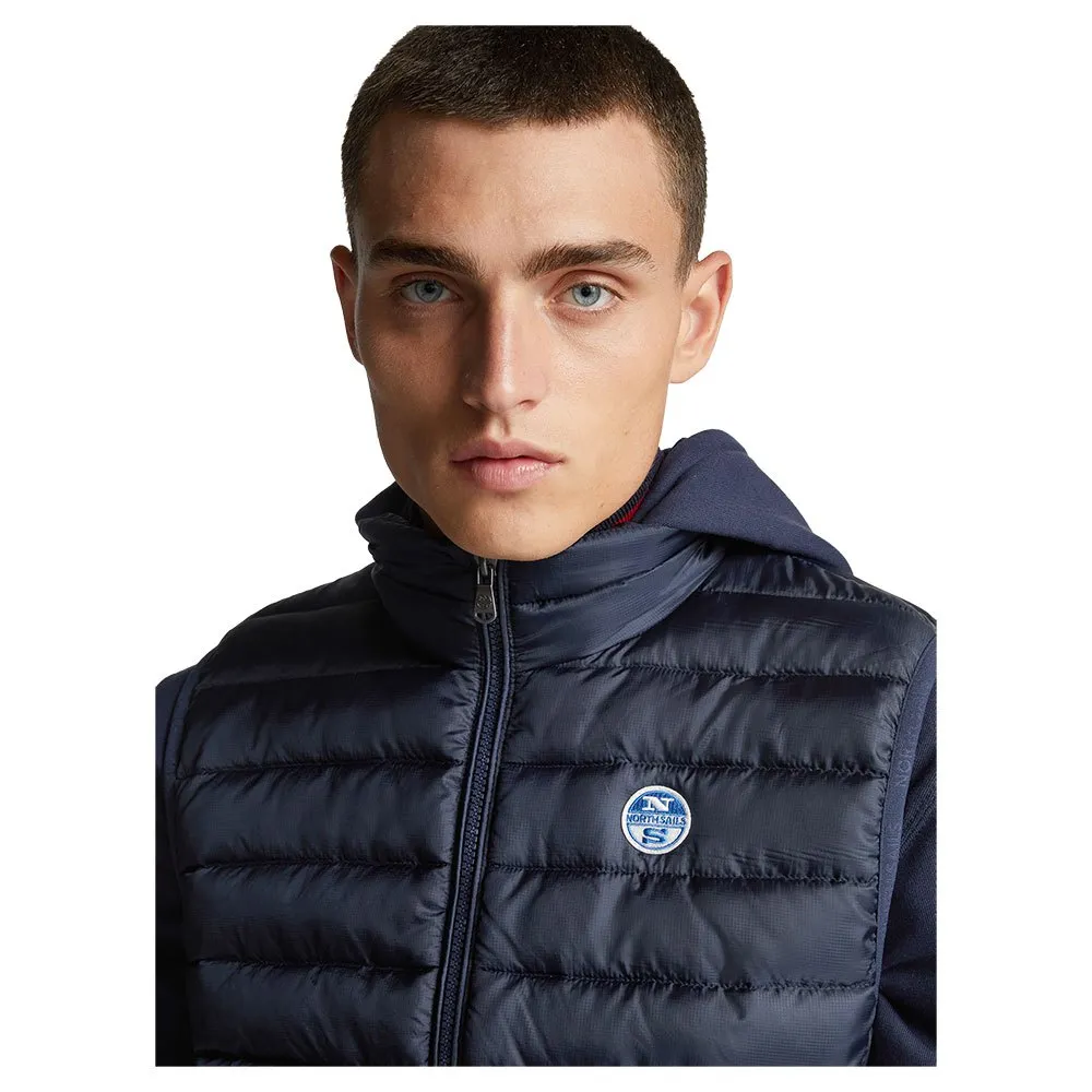Купить North sails 602932-0802-S Жилет Skye Голубой  Navy Blue S 7ft.ru в интернет магазине Семь Футов