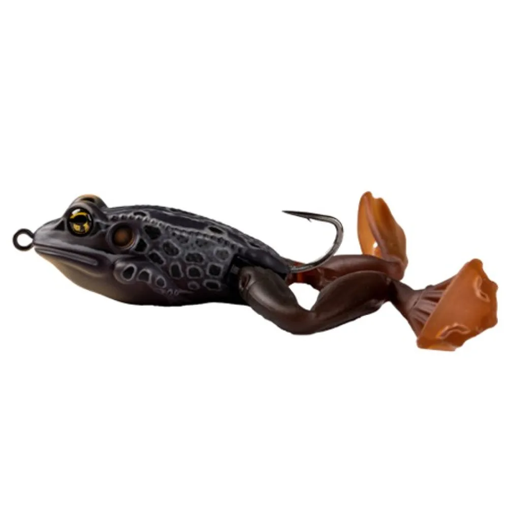 Купить Live target TUP60T500 Мягкий приманка The Ultimate Frog Popper Floating 63 mm Green / Yellow 7ft.ru в интернет магазине Семь Футов