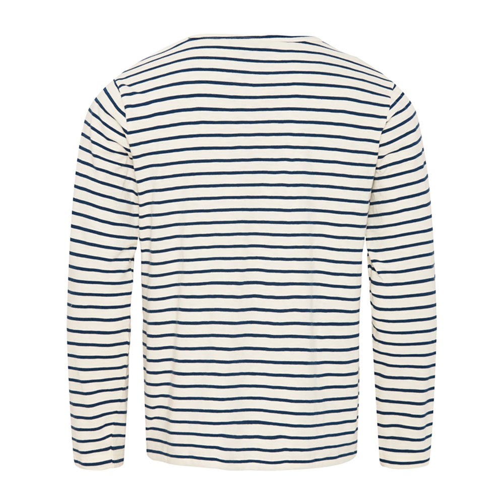 Купить Sea ranch 22-7-027-4191-3XL Футболка с длинным рукавом Maurice Голубой Ecru / Insignia Blue 3XL 7ft.ru в интернет магазине Семь Футов