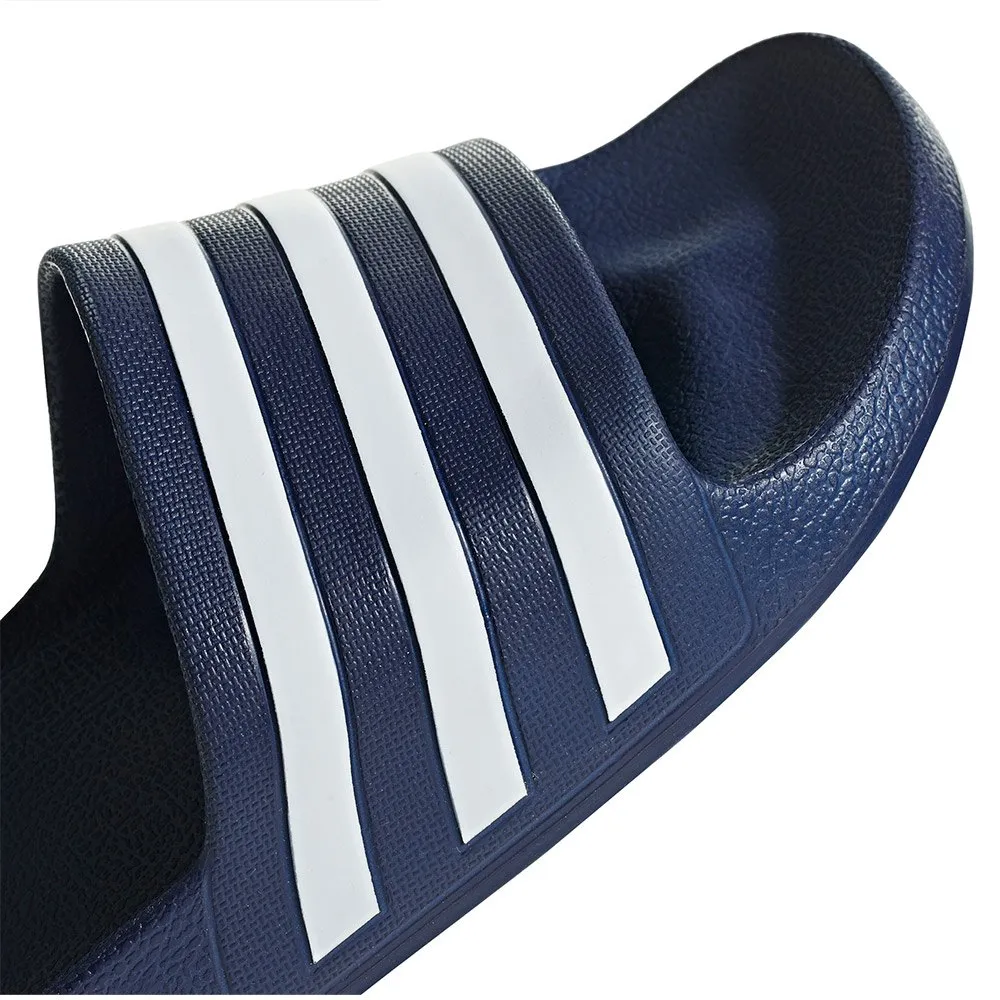 Купить adidas f35542/11 Шлёпанцы Adilette Aqua Dark Blue / Ftwr White 32x20x10 EU 46 7ft.ru в интернет магазине Семь Футов