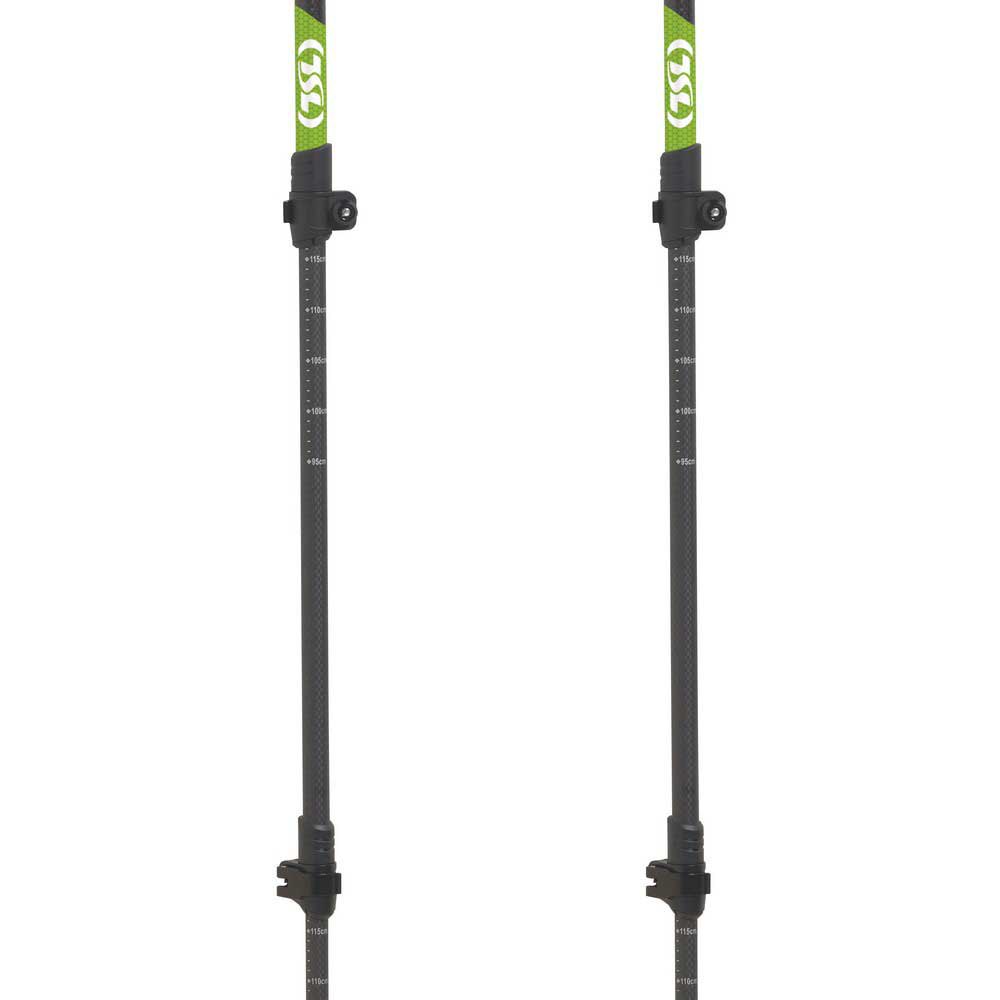 Купить Tsl outdoor PFBHCC3L Hiking Carbon Comp 3 Light Поляки Зеленый Black / Green 60-125 cm 7ft.ru в интернет магазине Семь Футов