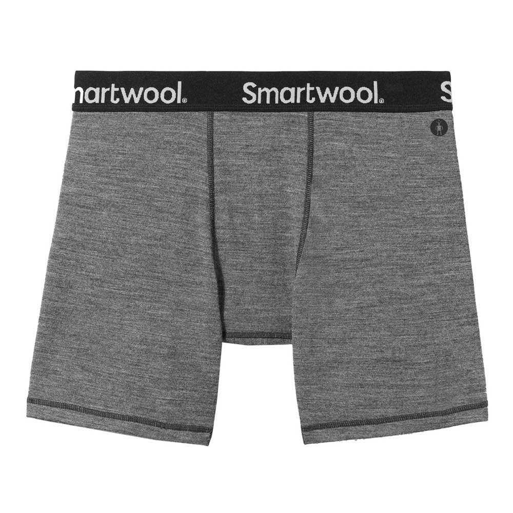 Купить Smartwool SW0169960841.S Боксёр Brief Серый  Medium Gray Heather S 7ft.ru в интернет магазине Семь Футов