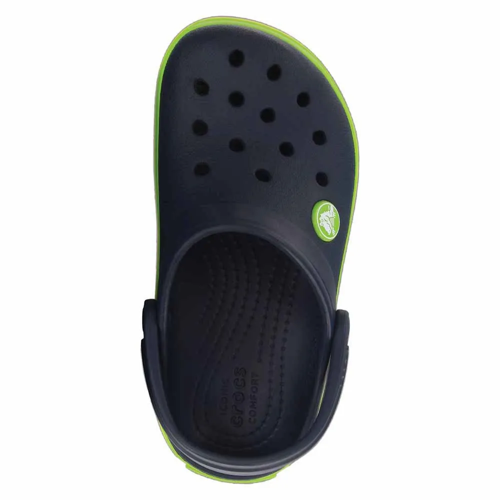 Купить Crocs 204537-4k6-c4 Деревянные башмаки Crocband Navy / Volt Green 35x25x15 EU 19 7ft.ru в интернет магазине Семь Футов