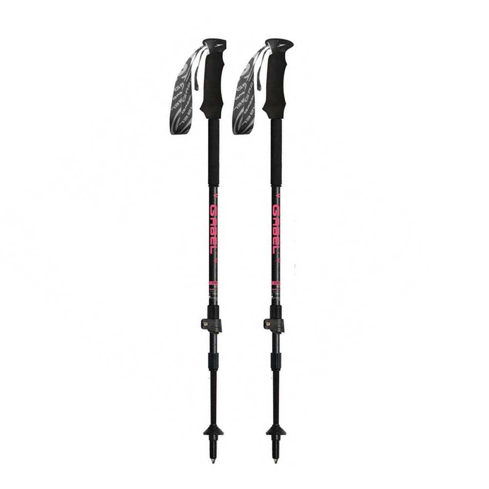 Купить Gabel 700847230 Escape Carbon Tour Lite AI столбы Серебристый Black / Pink 59-131 cm 7ft.ru в интернет магазине Семь Футов