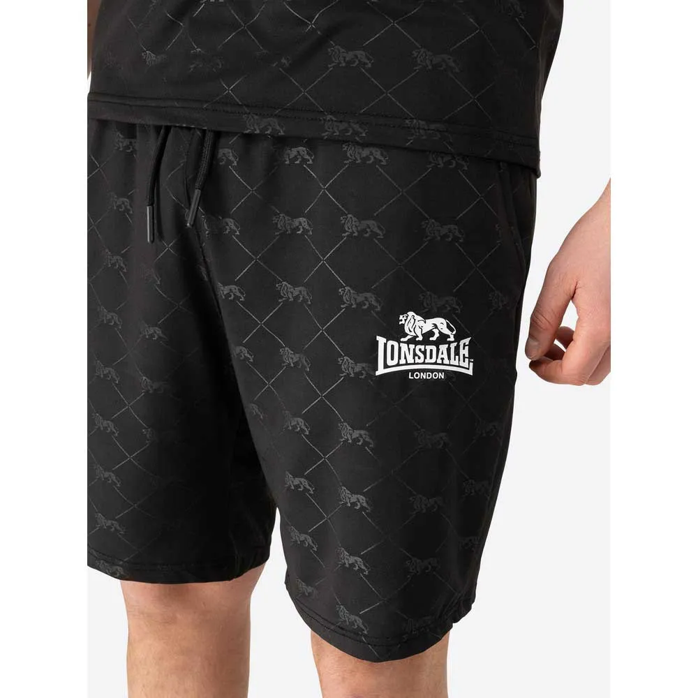 Купить Lonsdale 117822-1500-xxl комплект с коротким рукавом Prestwood Black / White 25x15x10 2XL 7ft.ru в интернет магазине Семь Футов