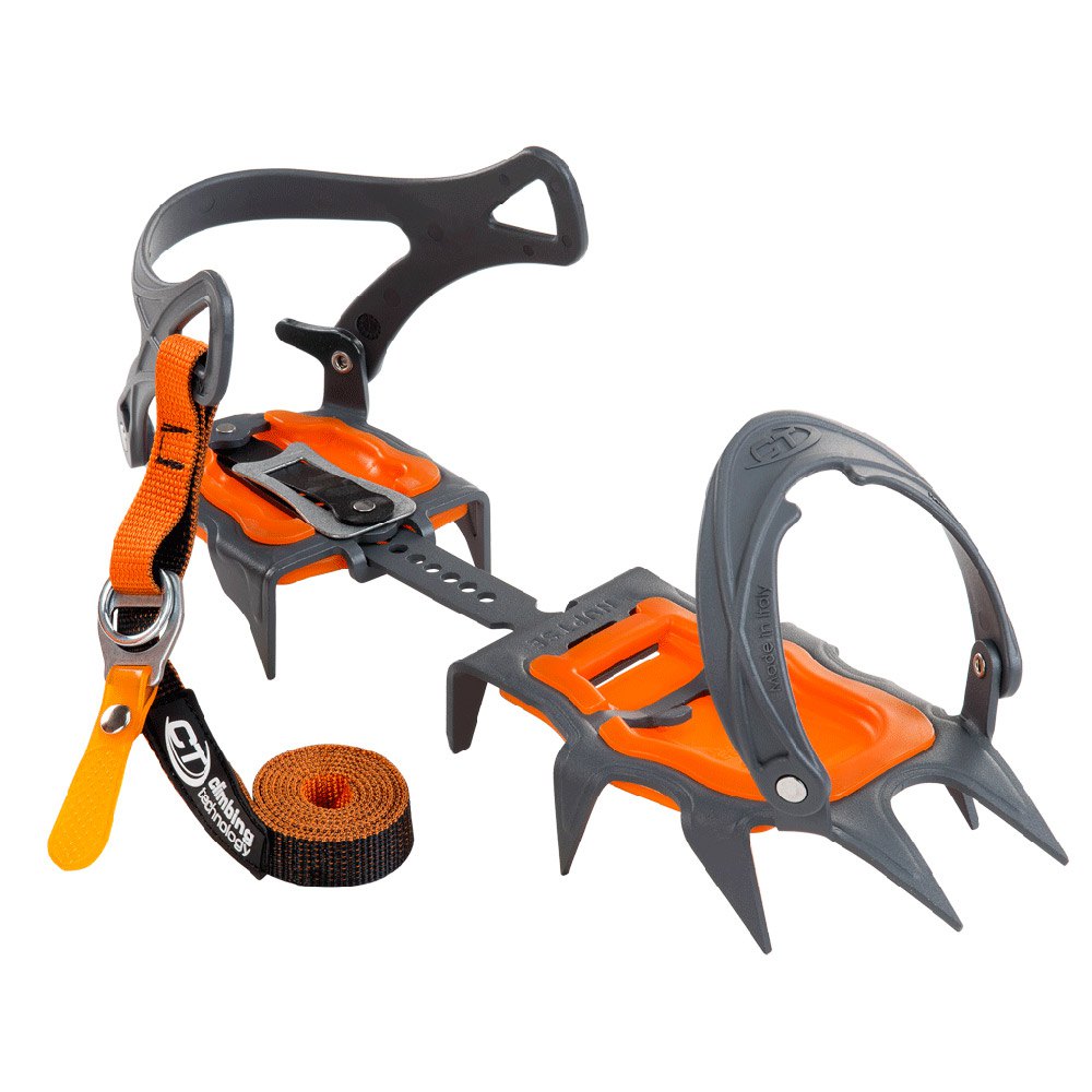 Купить Climbing technology CT3I850D Nuptse EVO Classic Ремни Для Лыжных Кошек Оранжевый Orange / Grey EU 36-47 7ft.ru в интернет магазине Семь Футов