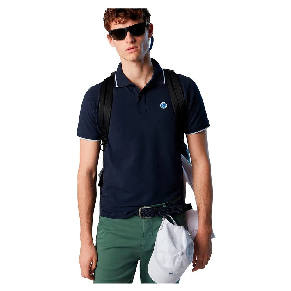 Купить North sails 692397-0802-4XL Поло с короткими рукавами Graphic 692397 Голубой Navy Blue 4XL 7ft.ru в интернет магазине Семь Футов
