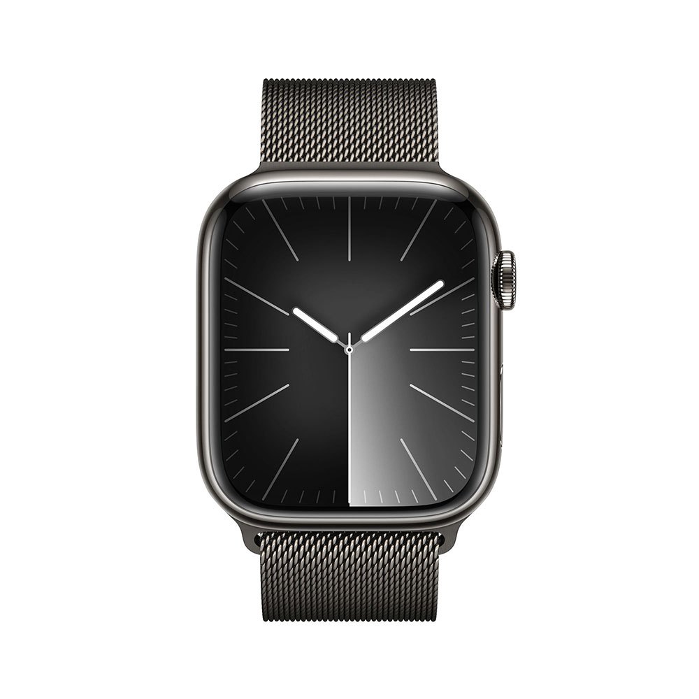 Купить Apple MRMX3QL/A Watch Series 9 GPS+Cellular 45 mm Серый  Graphite / Steel Milanese 7ft.ru в интернет магазине Семь Футов