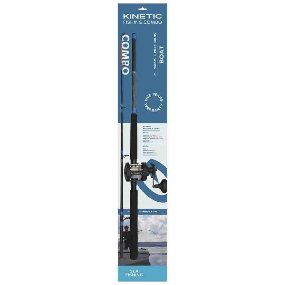 Купить Kinetic c205-009-002-unit Комбо троллинга Boat CC Grey / Black / Blue 100x15x15 1.8 m 7ft.ru в интернет магазине Семь Футов