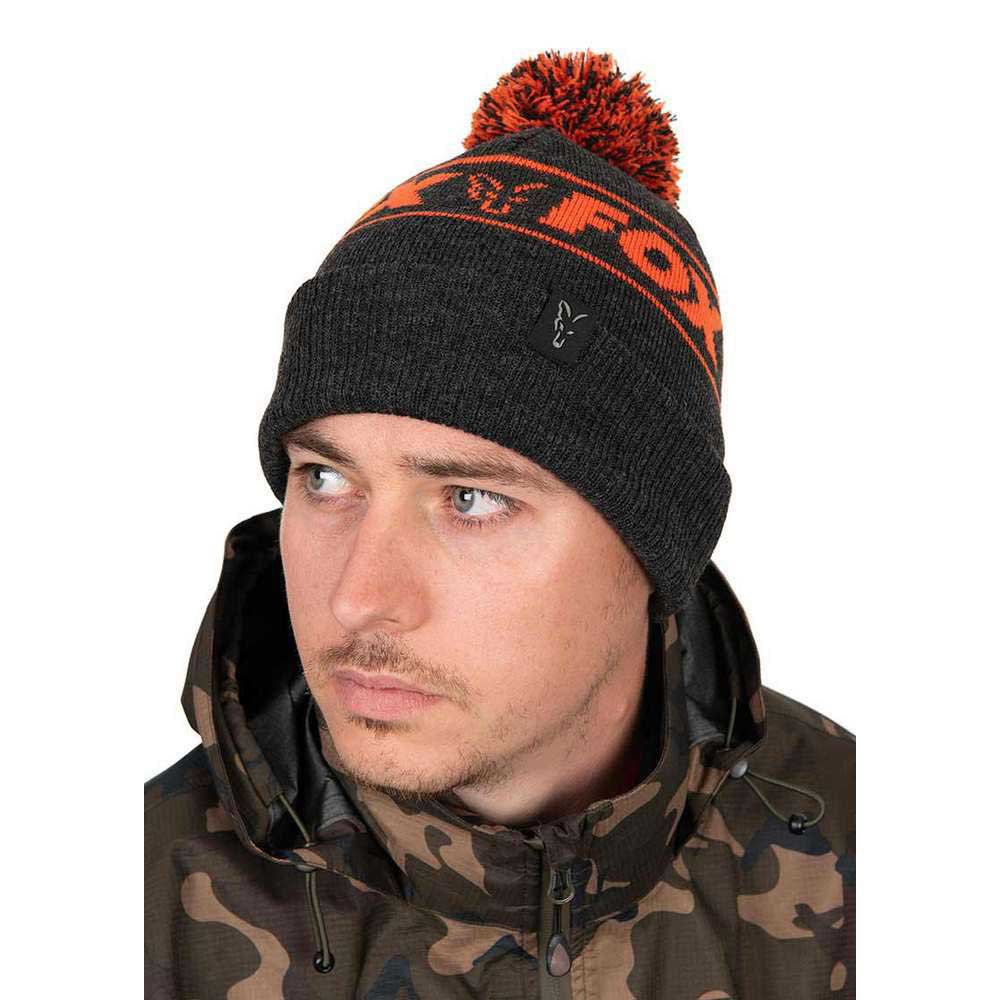 Купить Fox international CHH021 Шапка Collection Bobbles Черный Black / Orange 7ft.ru в интернет магазине Семь Футов