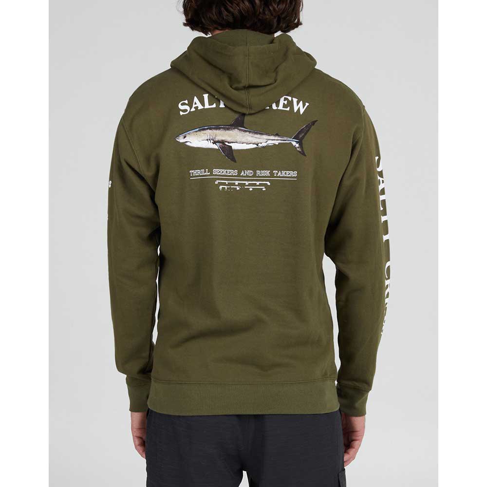 Купить Salty crew 20335029-ARMY-XL флисовая толстовка Bruce Зеленый Army XL 7ft.ru в интернет магазине Семь Футов