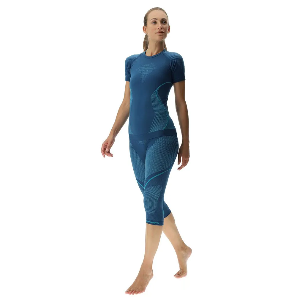 Купить UYN u100044-k950-l/xl Базовый слой с коротким рукавом Evolutyon Blue Poseidon / Peacock533 / Peacock533 30x25x2 L / XL 7ft.ru в интернет магазине Семь Футов