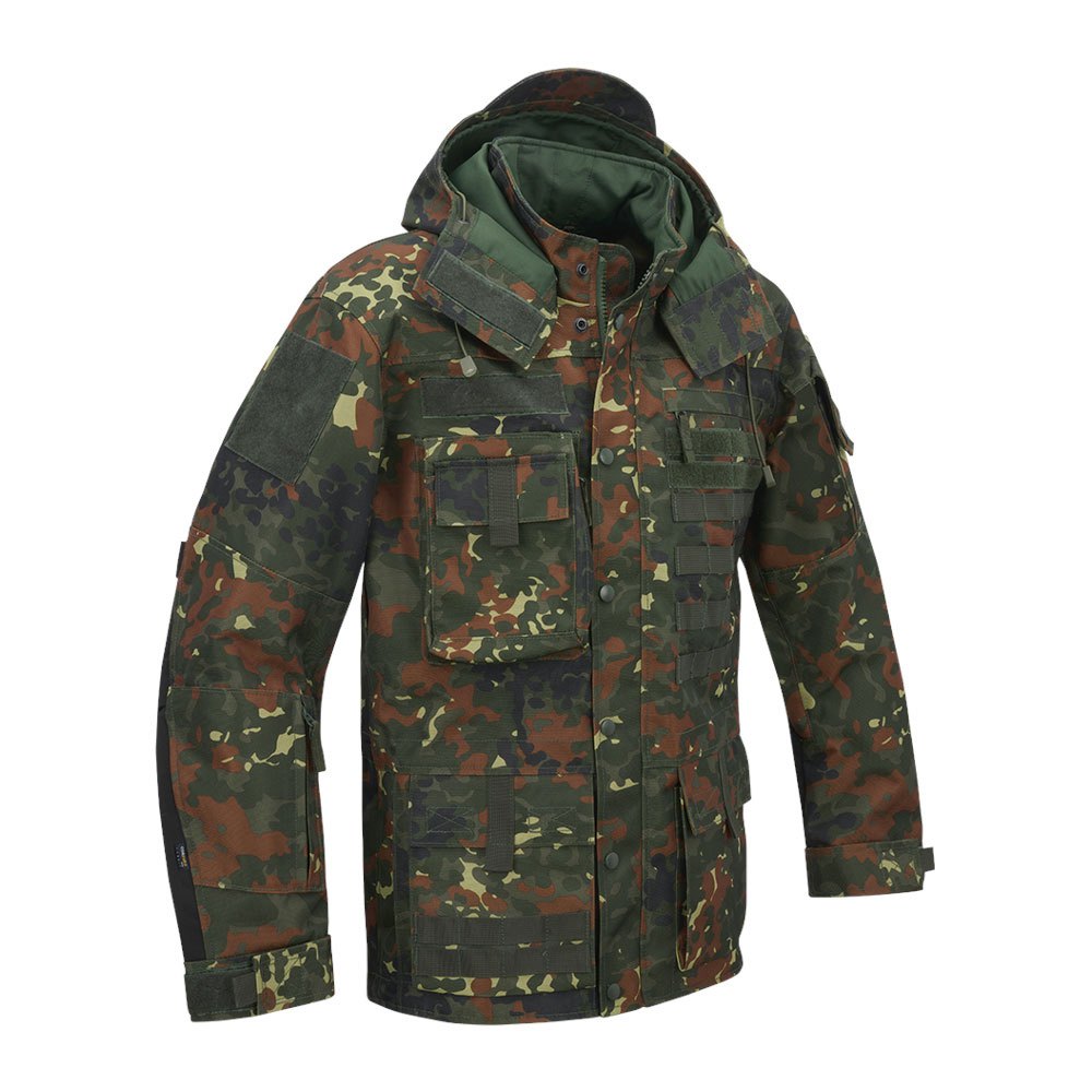 Купить Brandit 3170-14-4XL Куртка Performance Зеленый  Flecktarn 4XL 7ft.ru в интернет магазине Семь Футов