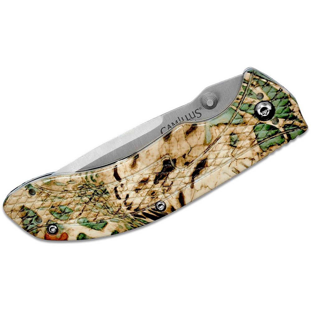 Купить Camillus 89521830 Gise Нож Золотистый  Camo Brown 18.4 cm 7ft.ru в интернет магазине Семь Футов