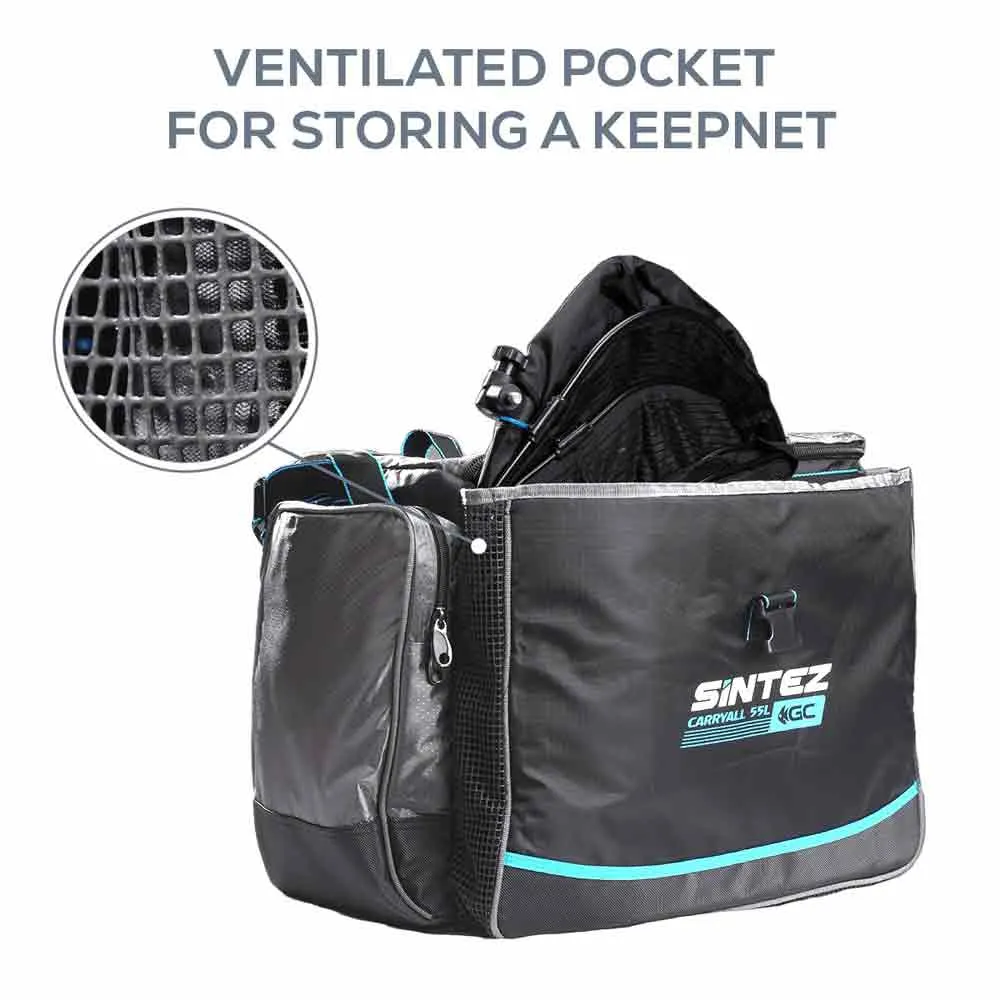 Купить Golden catch 7139025 Большая сумка Sintez 55L Black / Grey 55x35x30 62 x 38 x 43 cm 7ft.ru в интернет магазине Семь Футов