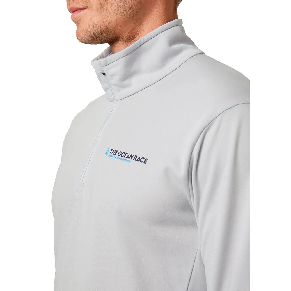 Купить Helly hansen 20629-853-xl Флисовая кофта с полумолнией The ocean race Grey Fog 20x15x10 7ft.ru в интернет магазине Семь Футов