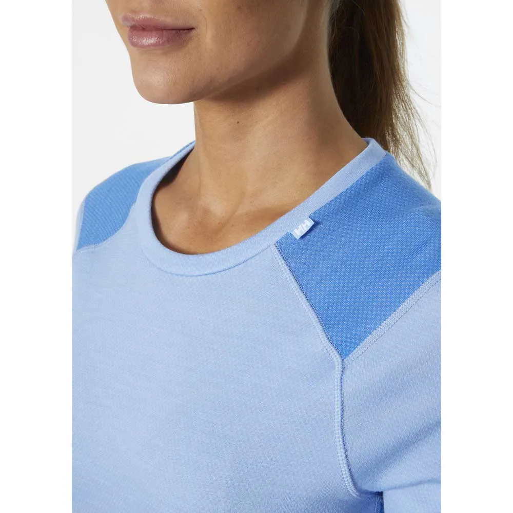 Купить Helly hansen 49378_627-xl Базовый слой с длинным рукавом Lifa Merino Midweight Crew Bright Blue 22x13x5 7ft.ru в интернет магазине Семь Футов