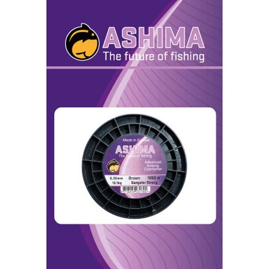 Купить Ashima fishing ASGAS025 Gangster Strong Sink 1000 m Карповая Ловля Brown 0.250 mm 7ft.ru в интернет магазине Семь Футов