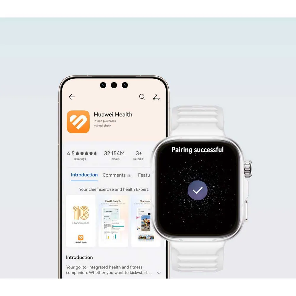 Купить Huawei 55020hrx Смарт-часы Watch FIT 5 Pro White 5x5x5 7ft.ru в интернет магазине Семь Футов