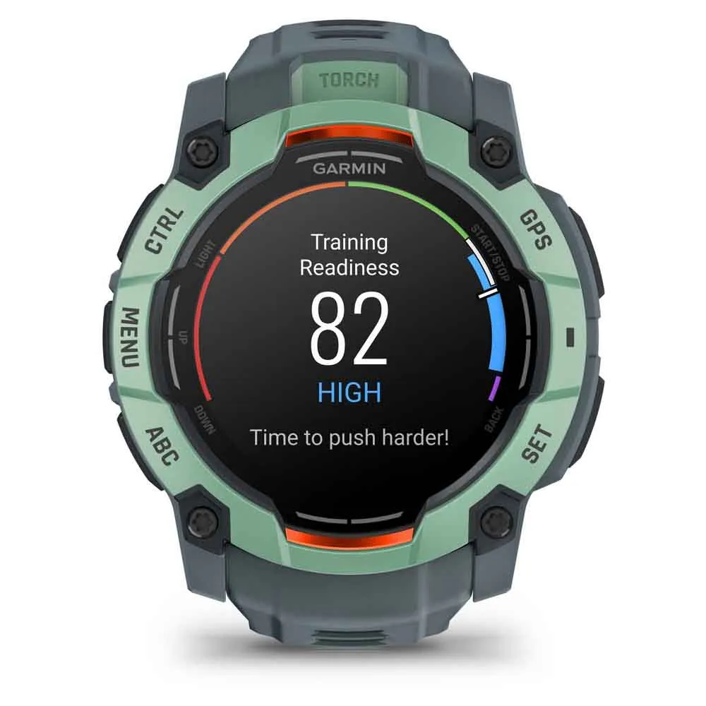 Купить Garmin 010-03020-01 Часы Instinct 3 50 mm Amoled Зеленый  Green / Grey 7ft.ru в интернет магазине Семь Футов