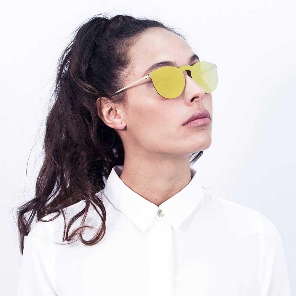 Купить Ocean sunglasses 20.5 поляризованные солнцезащитные очки Berlin Space Flat Revo Gold Metal Gold Temple/CAT3 7ft.ru в интернет магазине Семь Футов