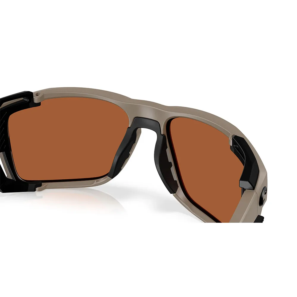 Купить Costa 06s9111-91110960 поляризованные солнцезащитные очки King tide 8 Matte Sand 20x10x10 Copper Silver Mirror 580G/CAT3 7ft.ru в интернет магазине Семь Футов