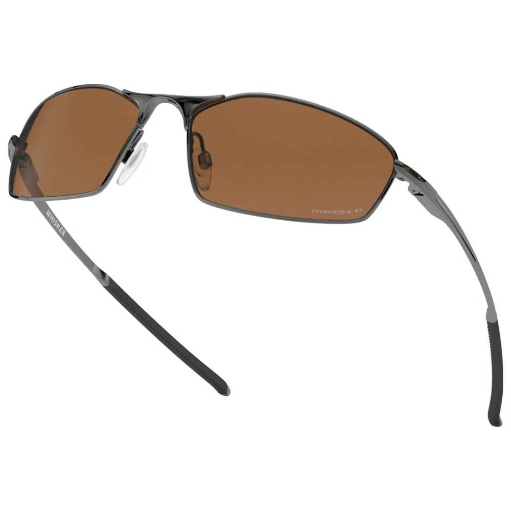 Купить Oakley OO4141-0560 поляризованные солнцезащитные очки Whisker Prizm Серый Tungsten Prizm Tungsten Polarized/CAT3 7ft.ru в интернет магазине Семь Футов