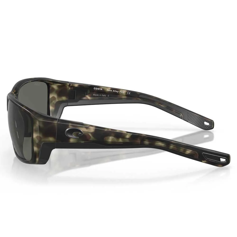 Купить Costa 06s9105-91051260 поляризованные солнцезащитные очки Tuna Alley Pro Matte Wetlands 25x12x10 Gray 580G/CAT3 7ft.ru в интернет магазине Семь Футов
