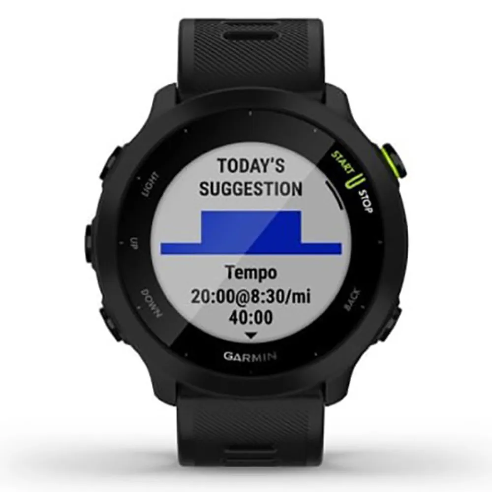 Купить Garmin 010-02562-14 Часы Forerunner® 55 Black 20x10x5 7ft.ru в интернет магазине Семь Футов