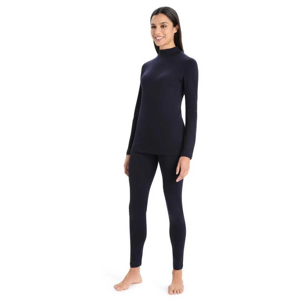 Купить Icebreaker 0a56if401l Базовый слой с длинным рукавом 260 Tech Turtleneck Midnight Navy 30x25x2 7ft.ru в интернет магазине Семь Футов