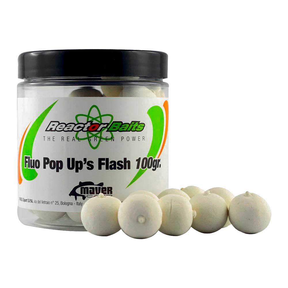 Купить Reactor baits 4501S020-UNIT Нейтральный Вкус Pop Ups 100g Pop Ups Fluo White 20 mm 7ft.ru в интернет магазине Семь Футов